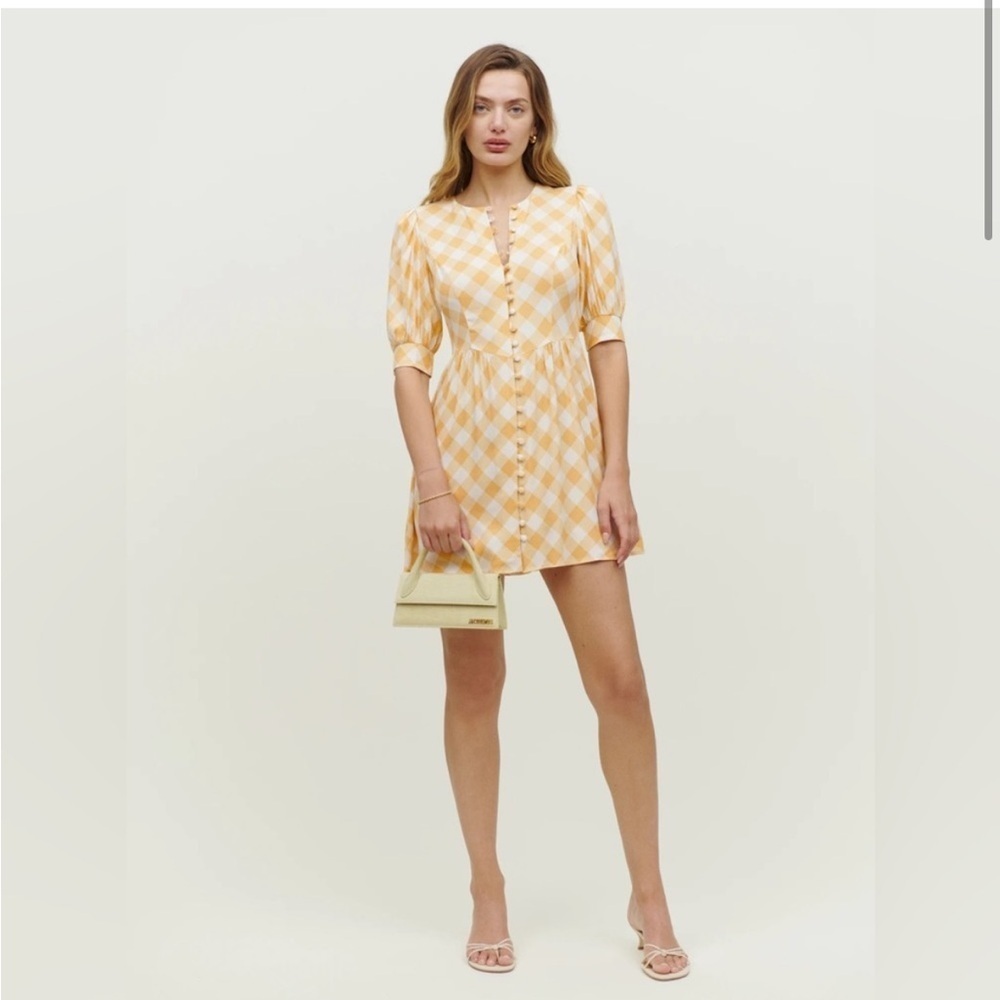 NWT reformation laylin dress in bodie
